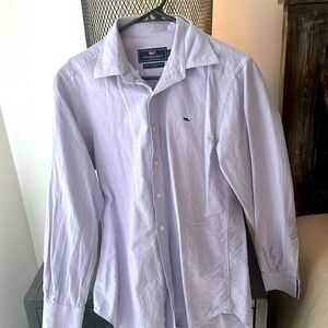 Vineyard vines small slim fit mens whale shirt 100% cotton